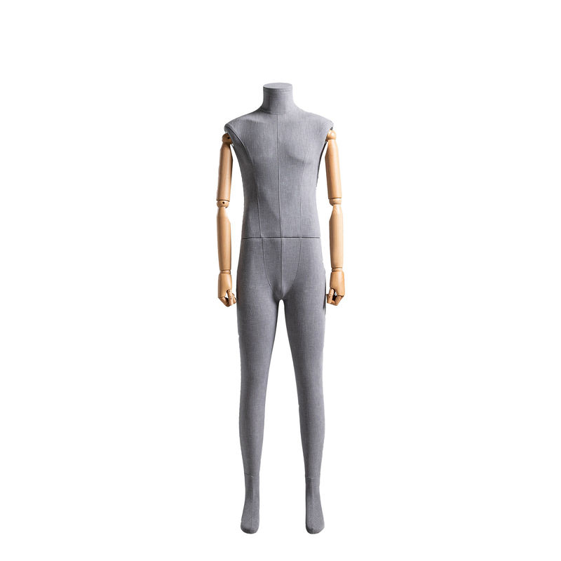 Hoofdloze mannequin met elektroplaten Mannequin met volle lichaamsbouw Sta rechtop Verschillende kleuren