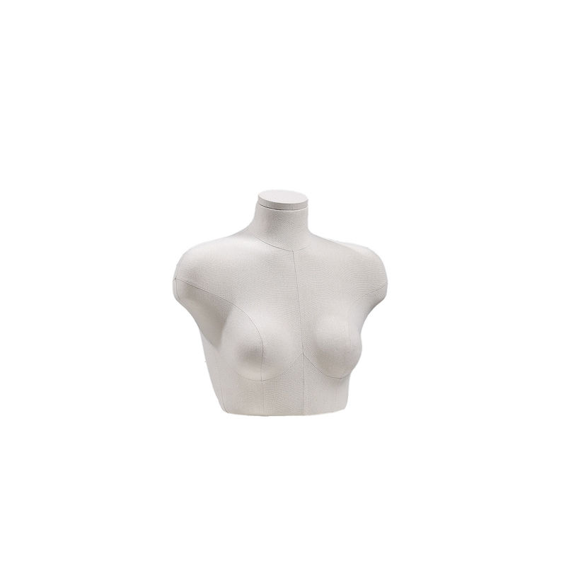 Verscheidene kleuren half lichaam mannequin, koploze beenloze borst mannequin