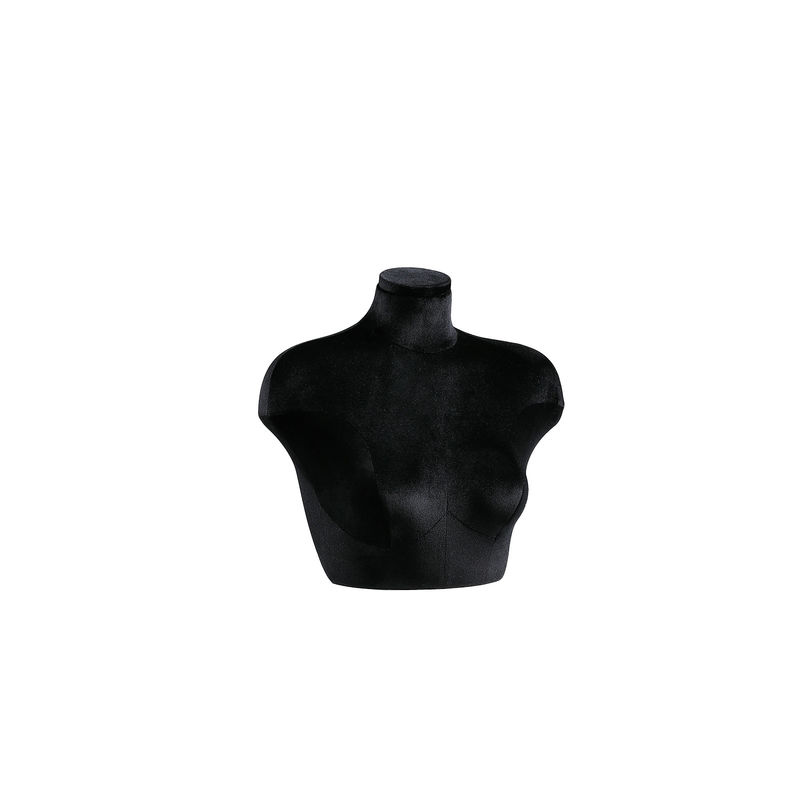 Verscheidene kleuren half lichaam mannequin, koploze beenloze borst mannequin