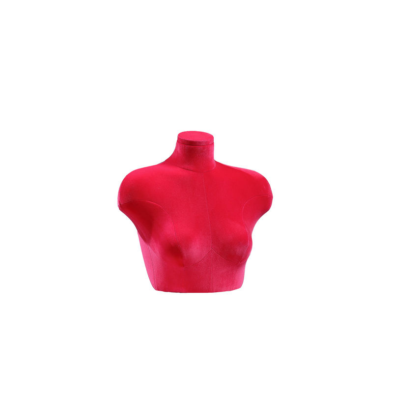 Verscheidene kleuren half lichaam mannequin, koploze beenloze borst mannequin