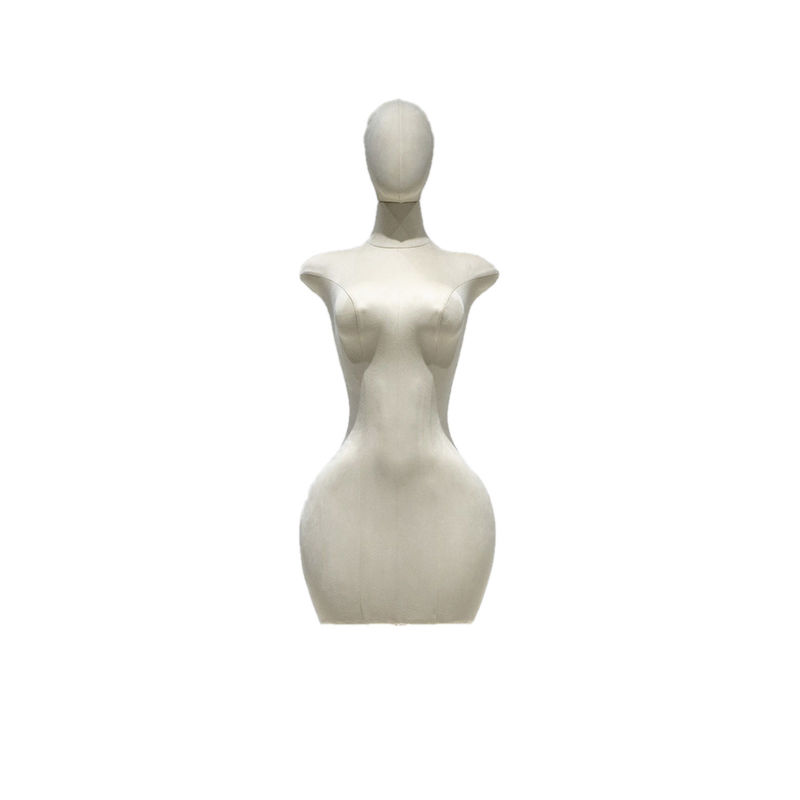 Volop vrouwelijk halflichaammodel gebruikt voor kledinglichaam met Natural Body Curve voor Store Display