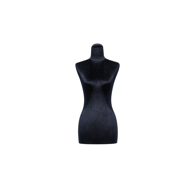 Kleuren half lichaam vrouwelijke mannequin, half lichaam mannequin zonder hoofd en armen