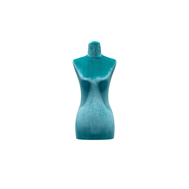 Kleuren half lichaam vrouwelijke mannequin, half lichaam mannequin zonder hoofd en armen