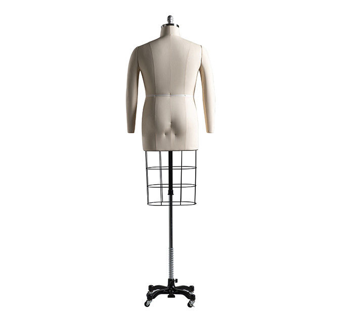 Verstelbare kleermakers Kledingvorm Mannequin Stand Met Kooi Dummy Europe Grootte